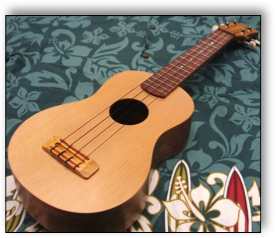 concert uke wrcedar top